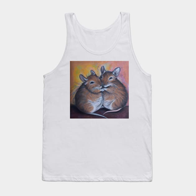 Degu Oil Painting Tank Top by soulfulprintss8